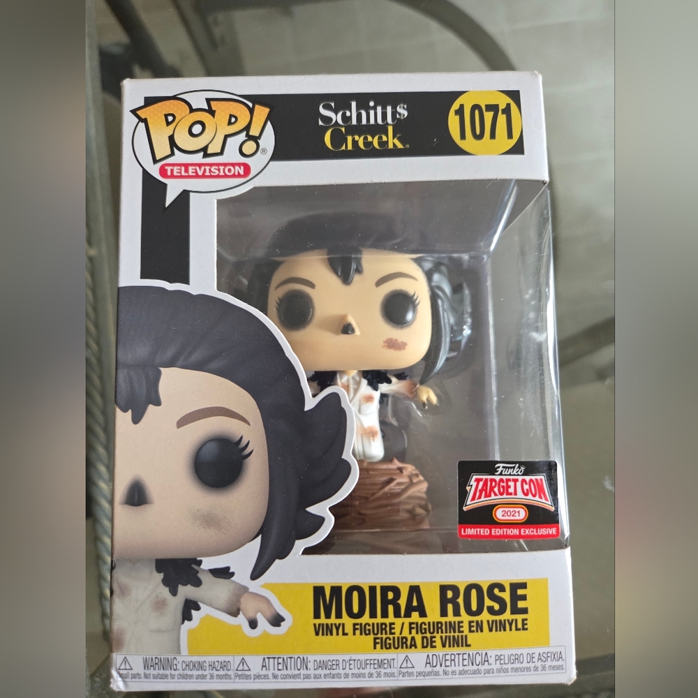 New Moira Rose Schitt’s Creek Funko Pop NIB 2021 Target Con